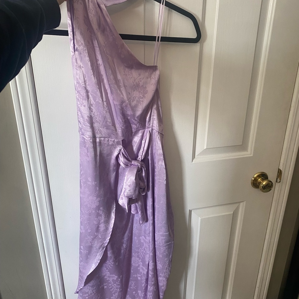 Ronny Kobo Collection Lilac Halter Dress - Picture 3 of 4